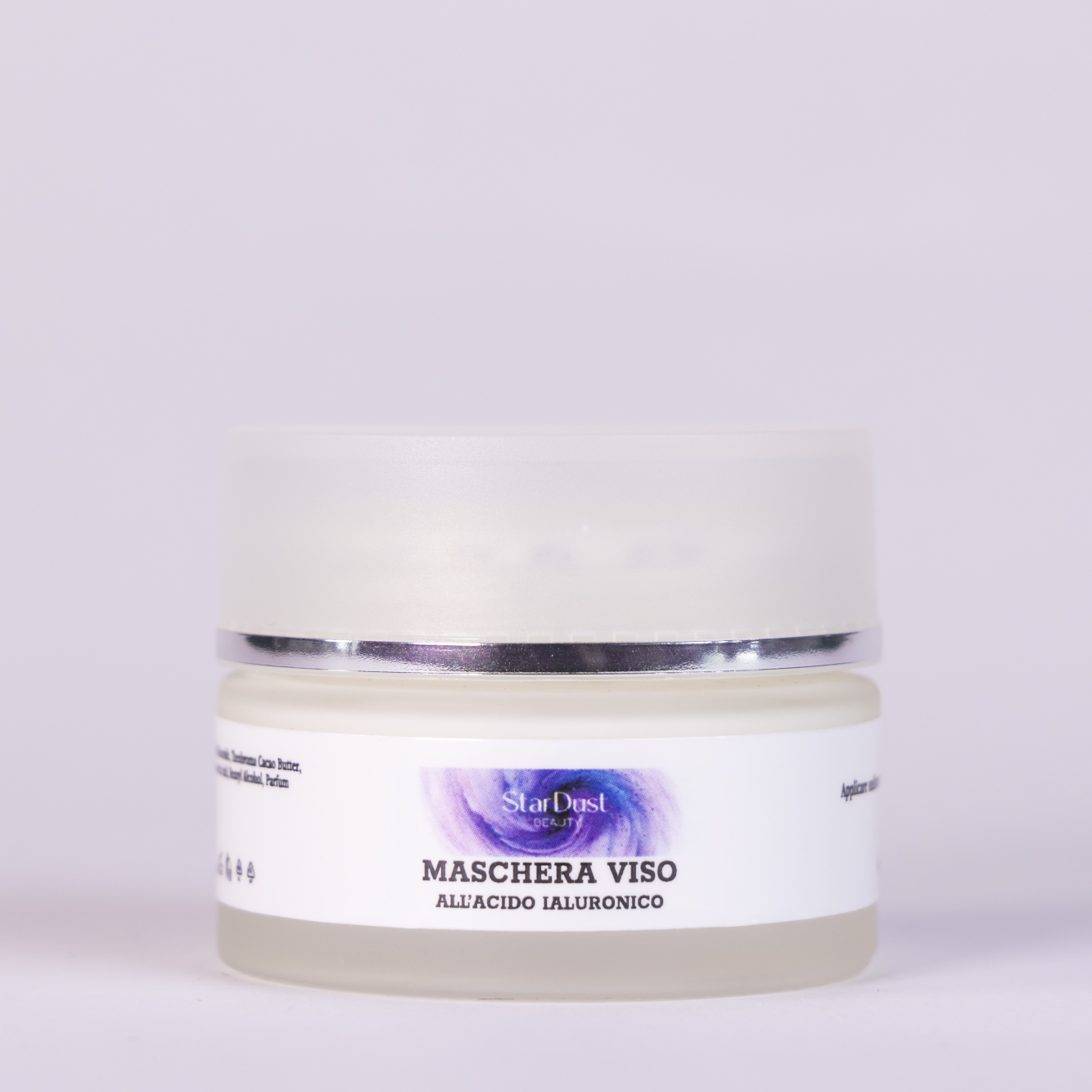 maschera viso all'acido ialuronico