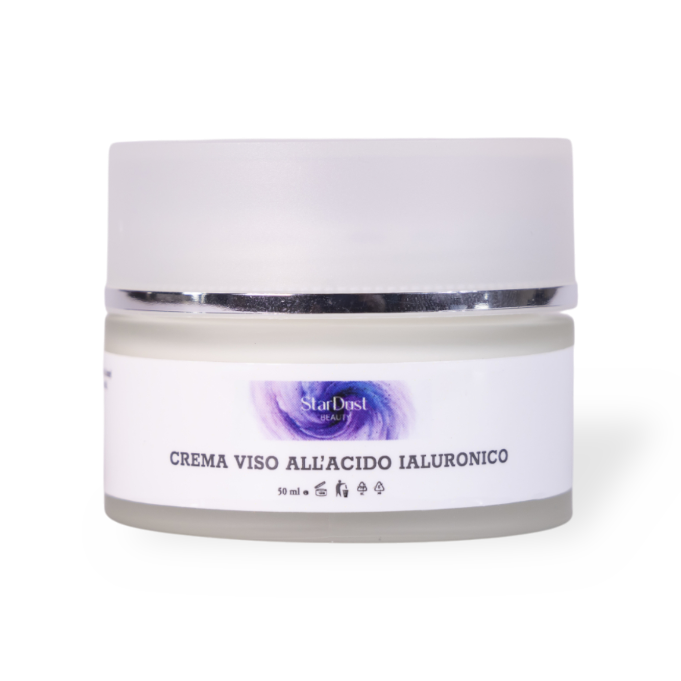 Crema viso all'acido ialuronico