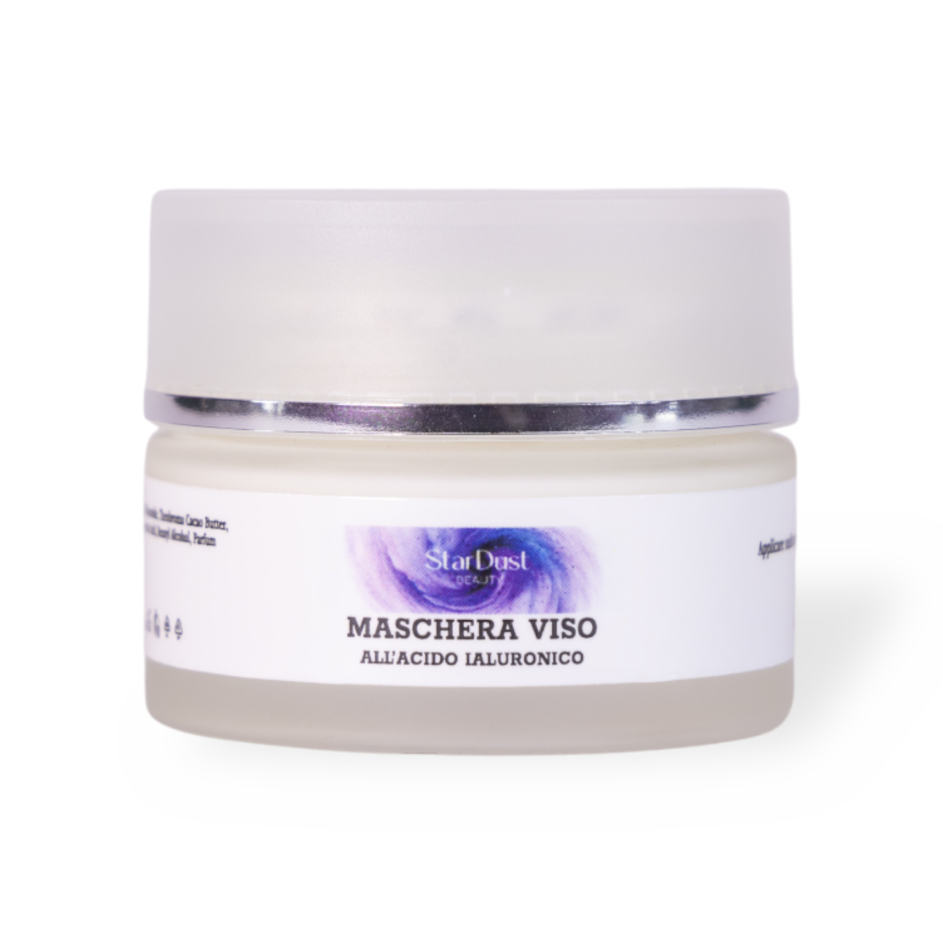 Maschera viso all'acido ialuronico
